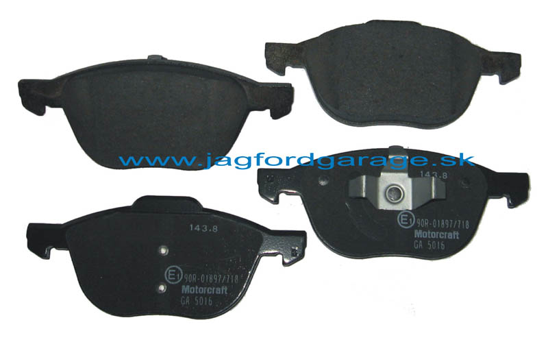 brzdov� platni�ky Motorcraft - predn� komplet
